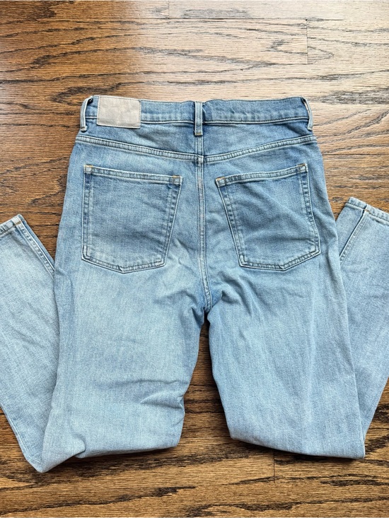 Everlane Denim - Everlane The Way High Slim Womens Crop Denim Jeans Light Blue Size 28